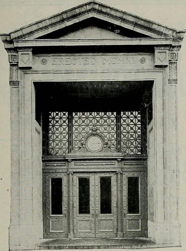 An illustration from The Architect & engineer of California and the Pacific Coast, 1905, leaf 28
