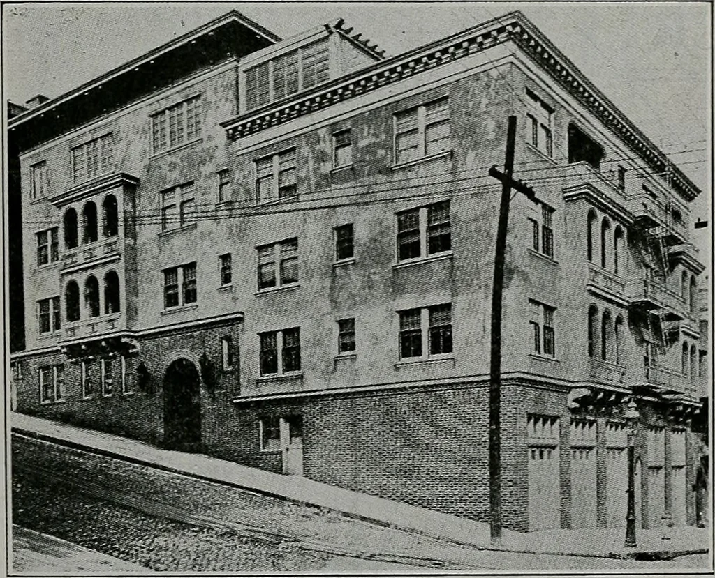 An illustration from The Architect & engineer of California and the Pacific Coast, 1905, leaf 324