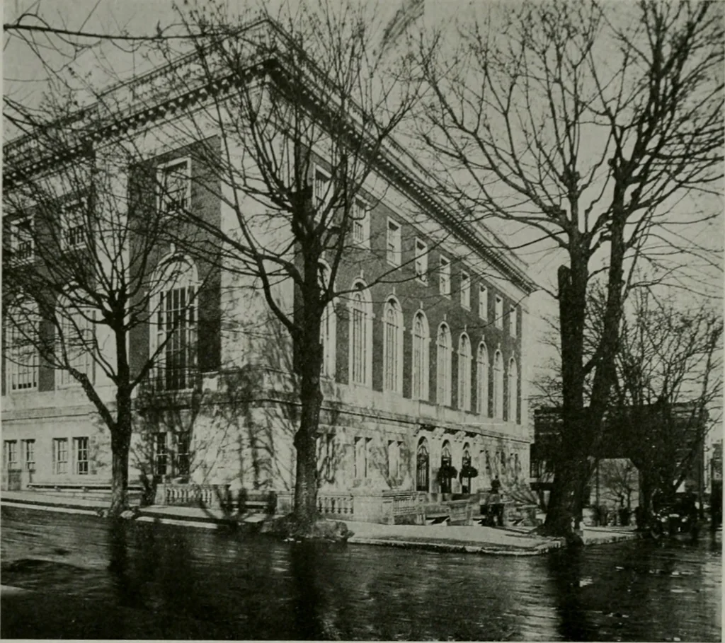 An illustration from The Architect & engineer of California and the Pacific Coast, 1905, leaf 345