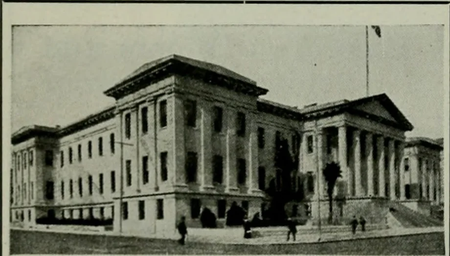 An illustration from The Architect & engineer of California and the Pacific Coast, 1905, leaf 35