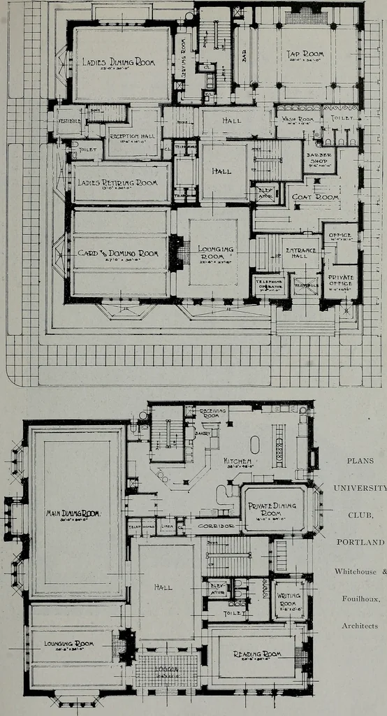 An illustration from The Architect & engineer of California and the Pacific Coast, 1905, leaf 362