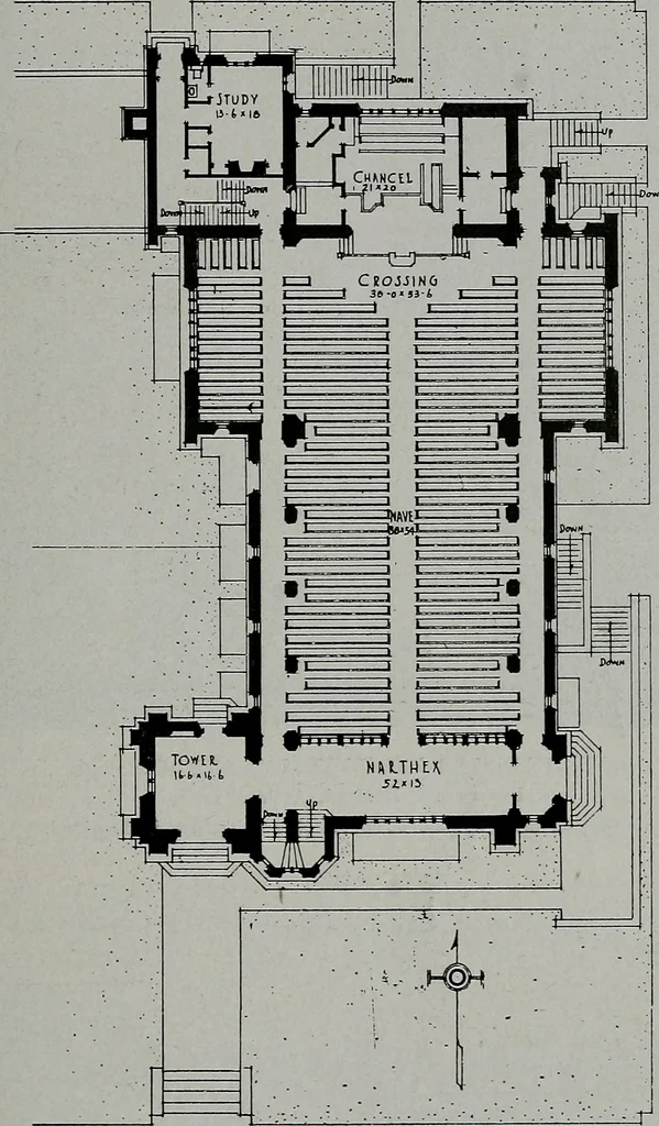 An illustration from The Architect & engineer of California and the Pacific Coast, 1905, leaf 364