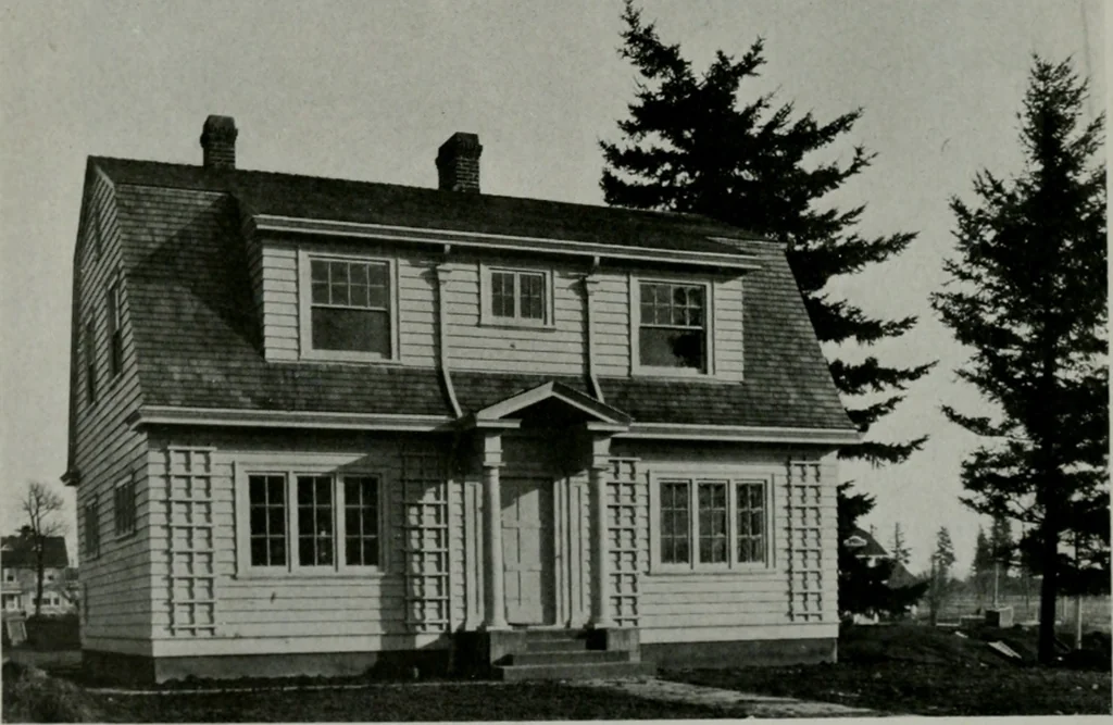 An illustration from The Architect & engineer of California and the Pacific Coast, 1905, leaf 371