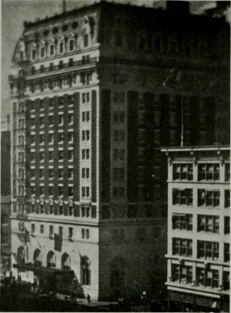 An illustration from The Architect & engineer of California and the Pacific Coast, 1905, leaf 375
