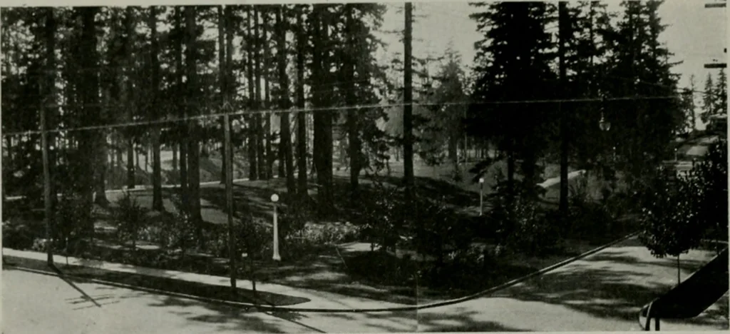 An illustration from The Architect & engineer of California and the Pacific Coast, 1905, leaf 377