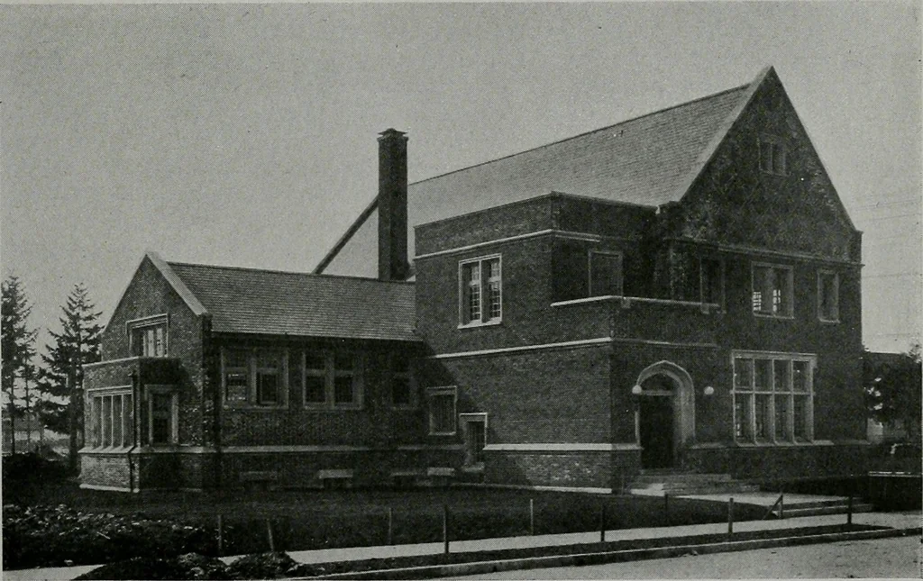 An illustration from The Architect & engineer of California and the Pacific Coast, 1905, leaf 384
