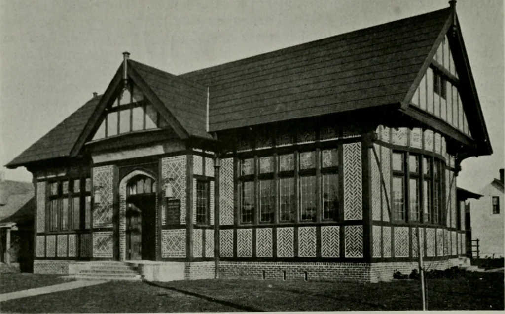 An illustration from The Architect & engineer of California and the Pacific Coast, 1905, leaf 385