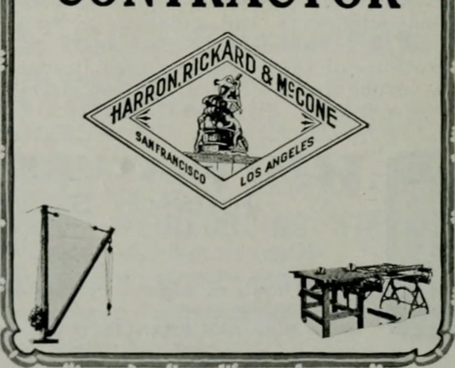 An illustration from The Architect & engineer of California and the Pacific Coast, 1905, leaf 423