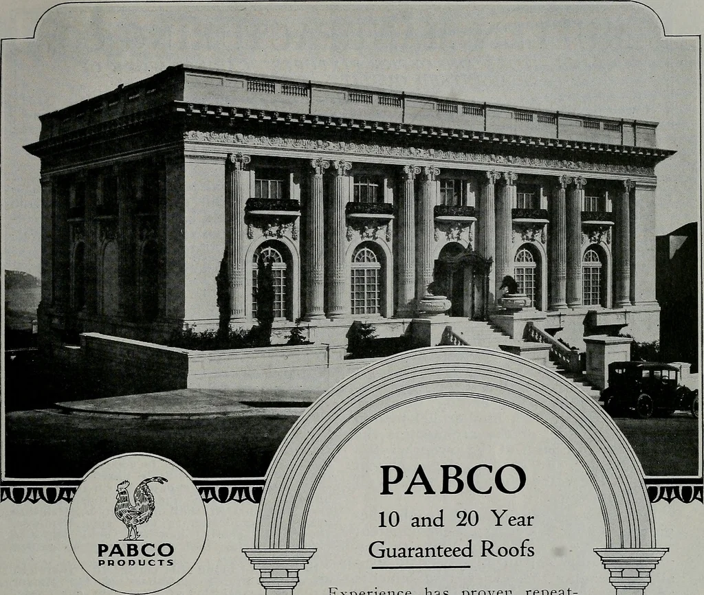 An illustration from The Architect & engineer of California and the Pacific Coast, 1905, leaf 424