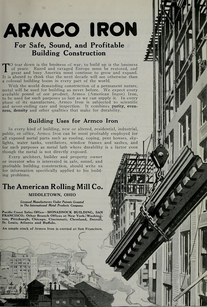 An illustration from The Architect & engineer of California and the Pacific Coast, 1905, leaf 426
