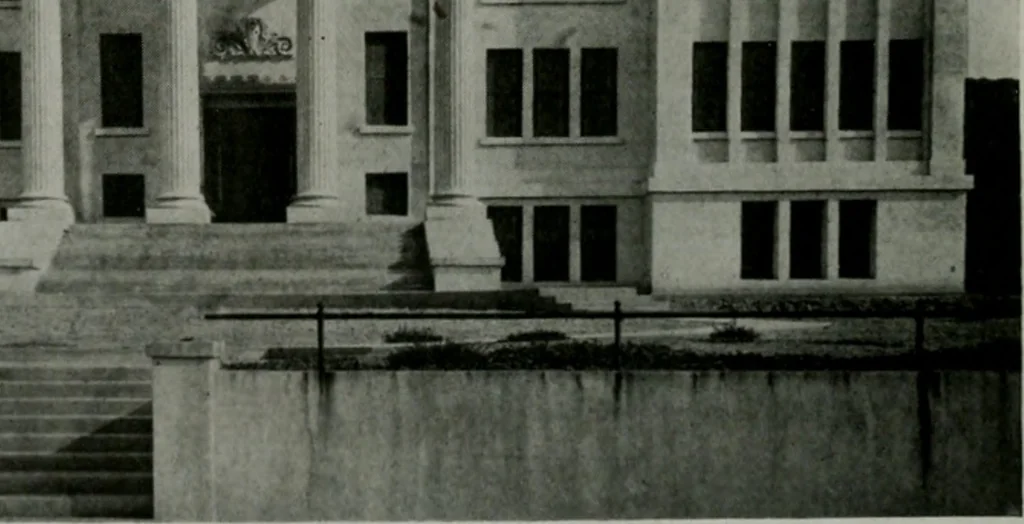 An illustration from The Architect & engineer of California and the Pacific Coast, 1905, leaf 449