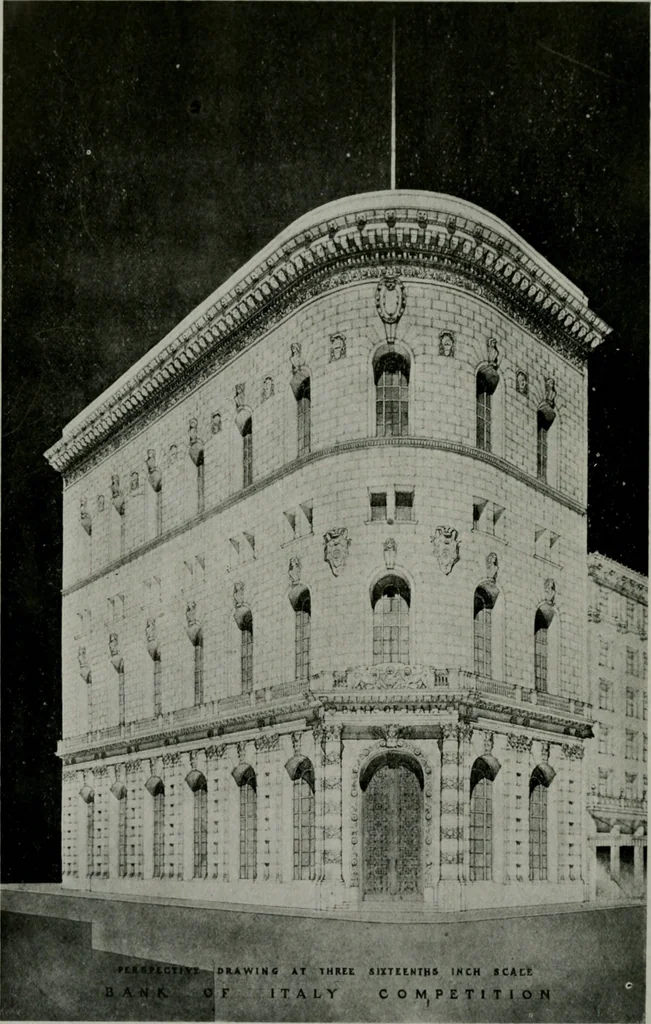 An illustration from The Architect & engineer of California and the Pacific Coast, 1905, leaf 483