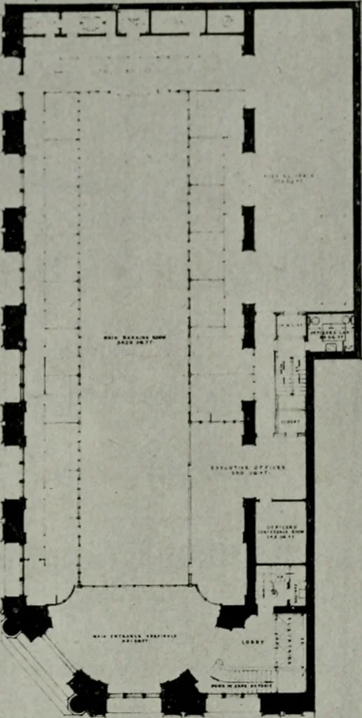 An illustration from The Architect & engineer of California and the Pacific Coast, 1905, leaf 485