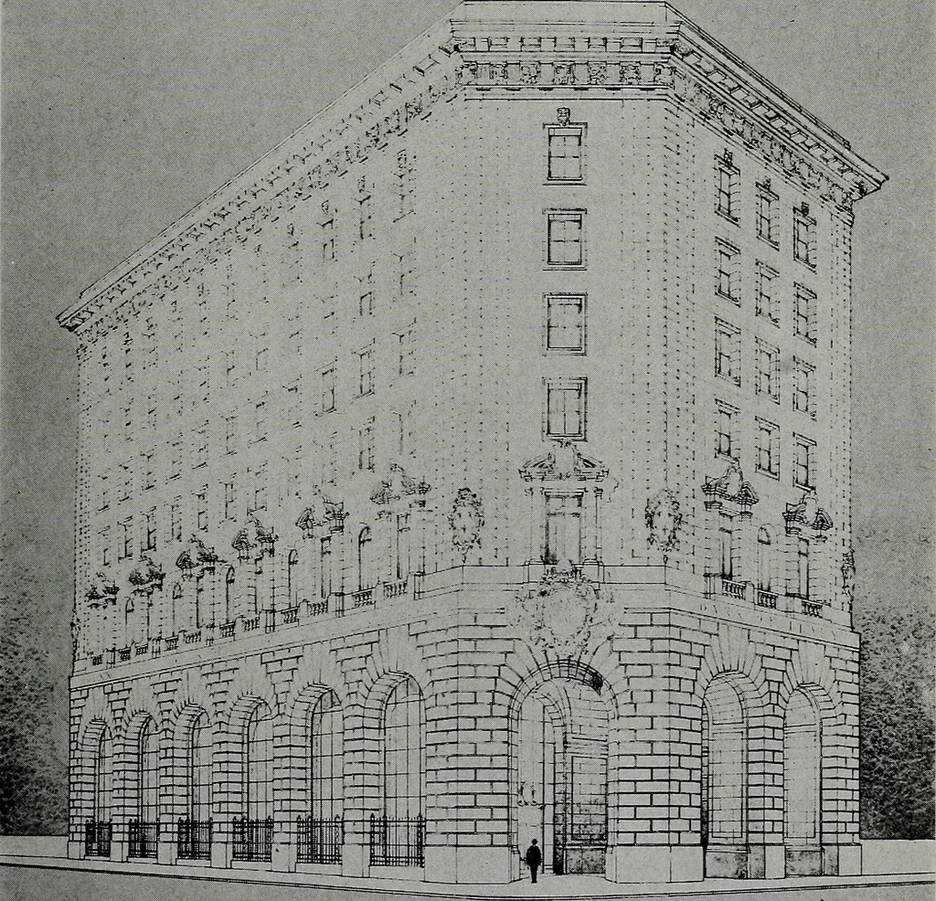 An illustration from The Architect & engineer of California and the Pacific Coast, 1905, leaf 486