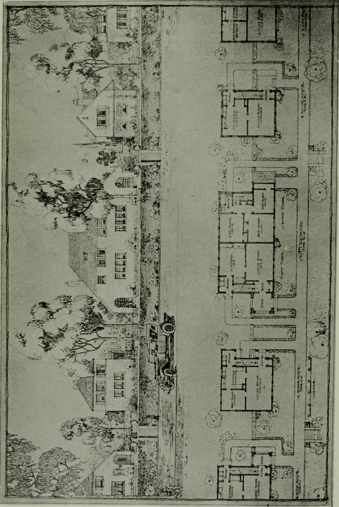 An illustration from The Architect & engineer of California and the Pacific Coast, 1905, leaf 49