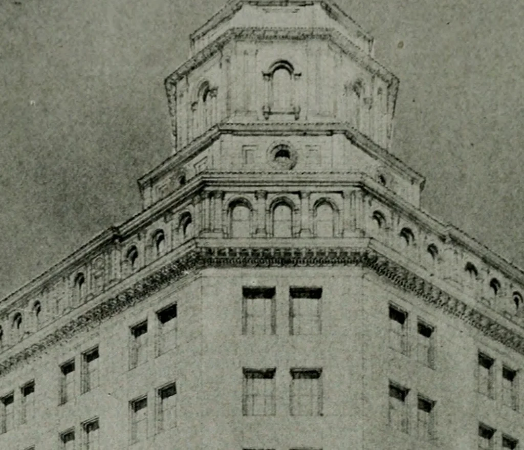 An illustration from The Architect & engineer of California and the Pacific Coast, 1905, leaf 491