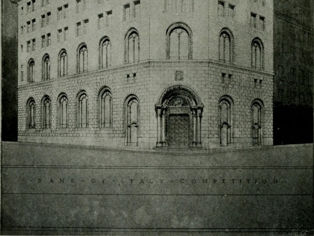 An illustration from The Architect & engineer of California and the Pacific Coast, 1905, leaf 491
