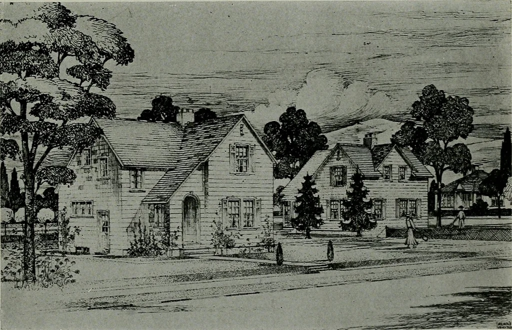 An illustration from The Architect & engineer of California and the Pacific Coast, 1905, leaf 56