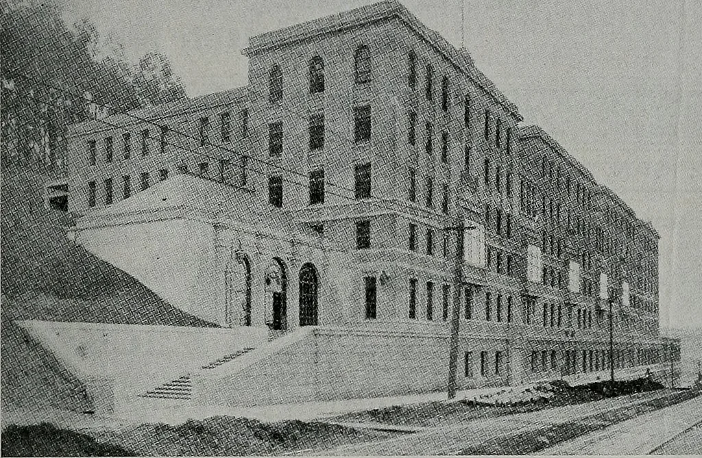 An illustration from The Architect & engineer of California and the Pacific Coast, 1905, leaf 586