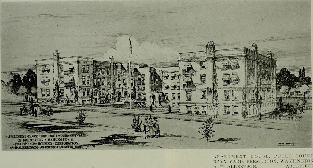 An illustration from The Architect & engineer of California and the Pacific Coast, 1905, leaf 59