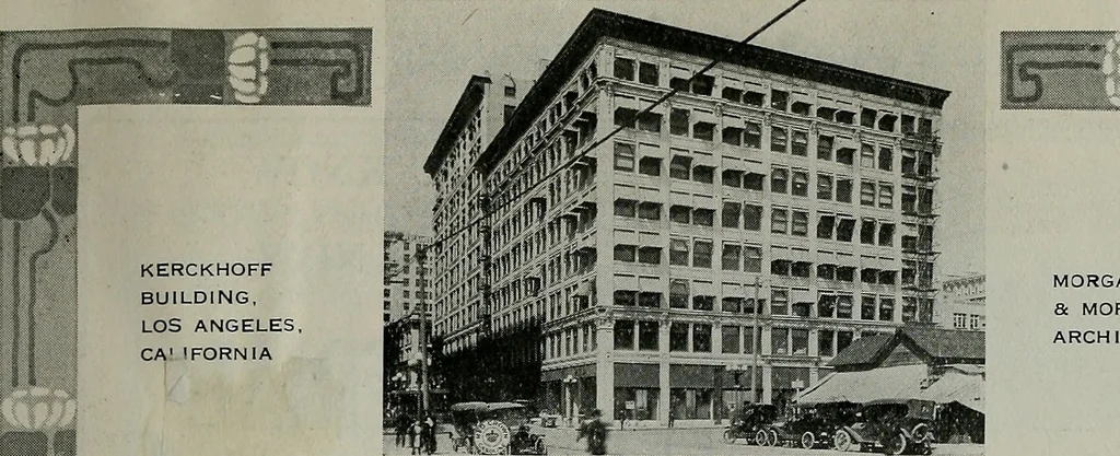 An illustration from The Architect & engineer of California and the Pacific Coast, 1905, leaf 6