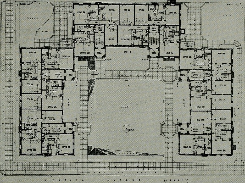 An illustration from The Architect & engineer of California and the Pacific Coast, 1905, leaf 60
