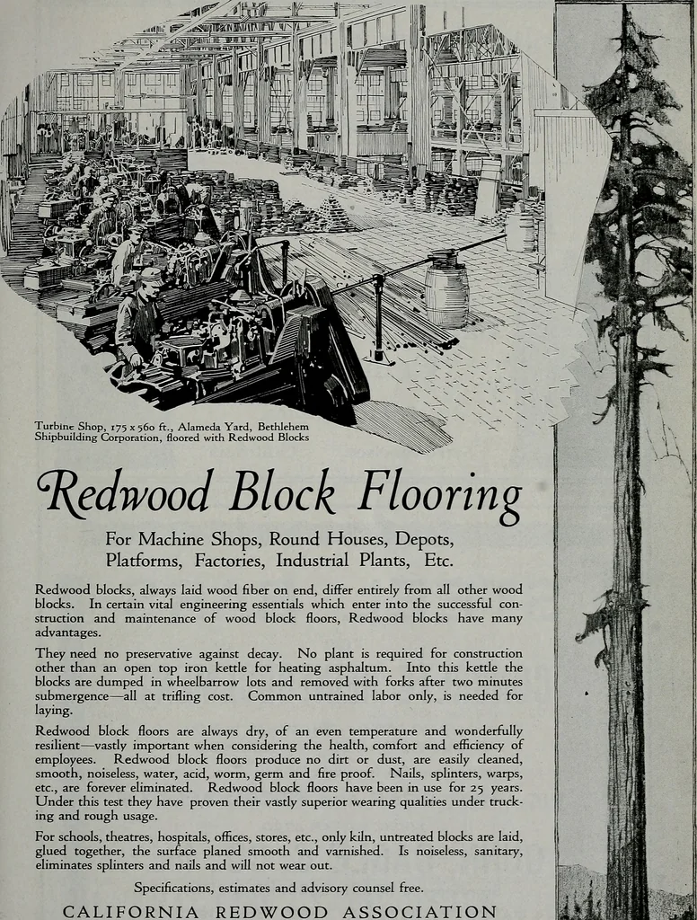 An illustration from The Architect & engineer of California and the Pacific Coast, 1905, leaf 604