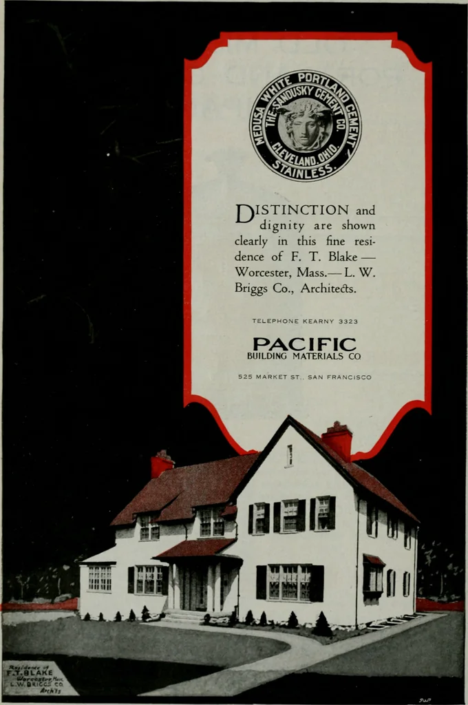 An illustration from The Architect & engineer of California and the Pacific Coast, 1905, leaf 621
