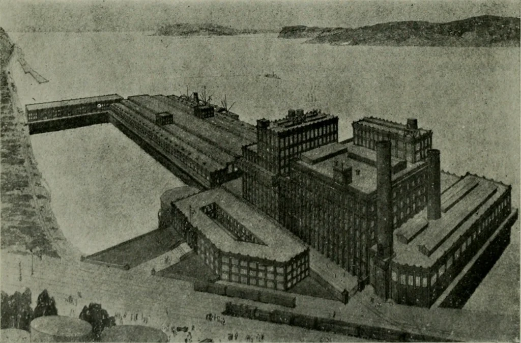 An illustration from The Architect & engineer of California and the Pacific Coast, 1905, leaf 63