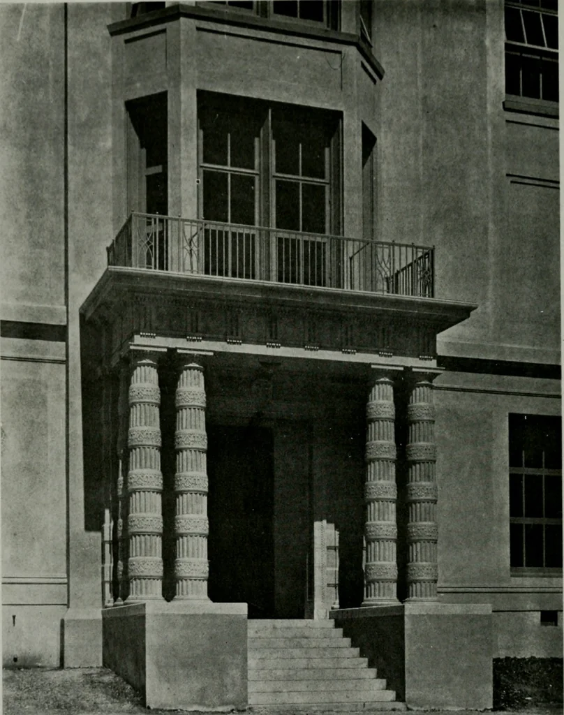 An illustration from The Architect & engineer of California and the Pacific Coast, 1905, leaf 647