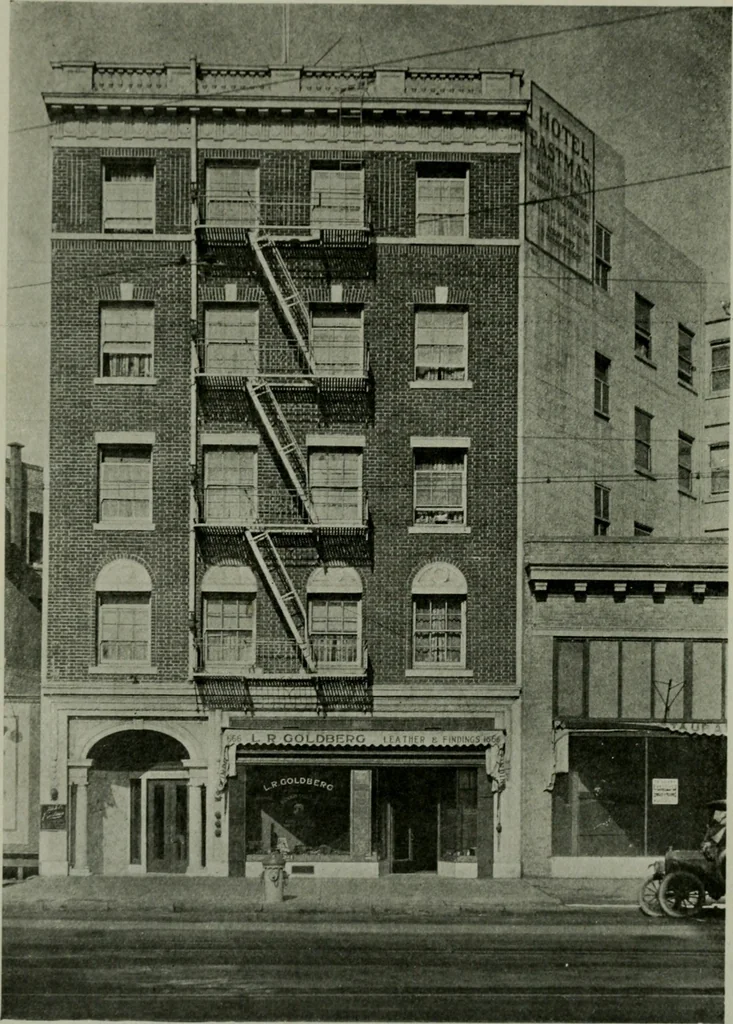 An illustration from The Architect & engineer of California and the Pacific Coast, 1905, leaf 65