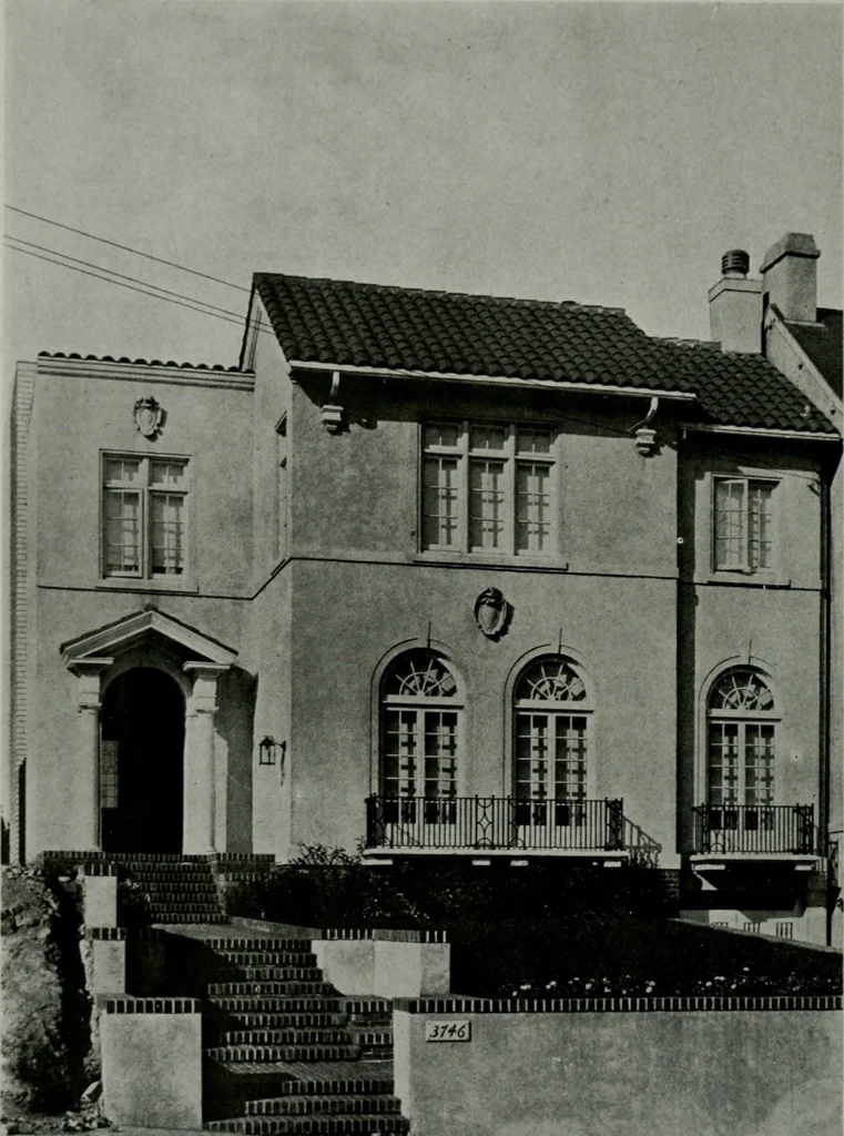 An illustration from The Architect & engineer of California and the Pacific Coast, 1905, leaf 657