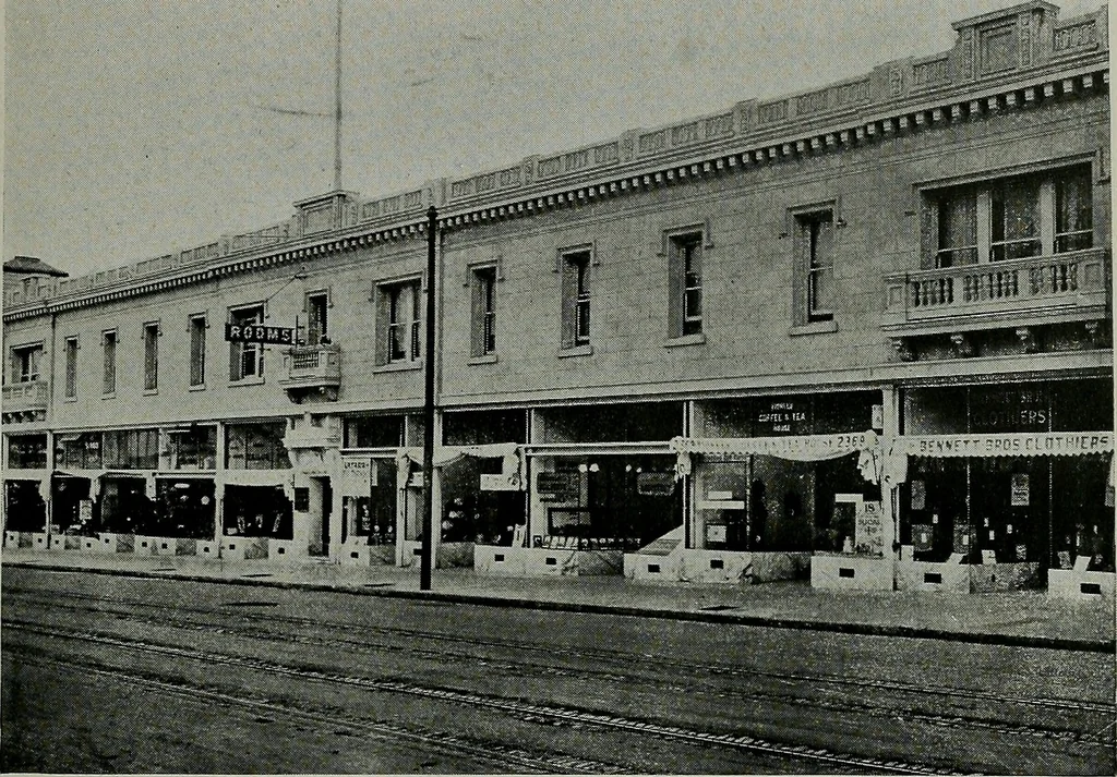 An illustration from The Architect & engineer of California and the Pacific Coast, 1905, leaf 66
