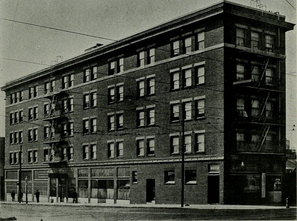 An illustration from The Architect & engineer of California and the Pacific Coast, 1905, leaf 66