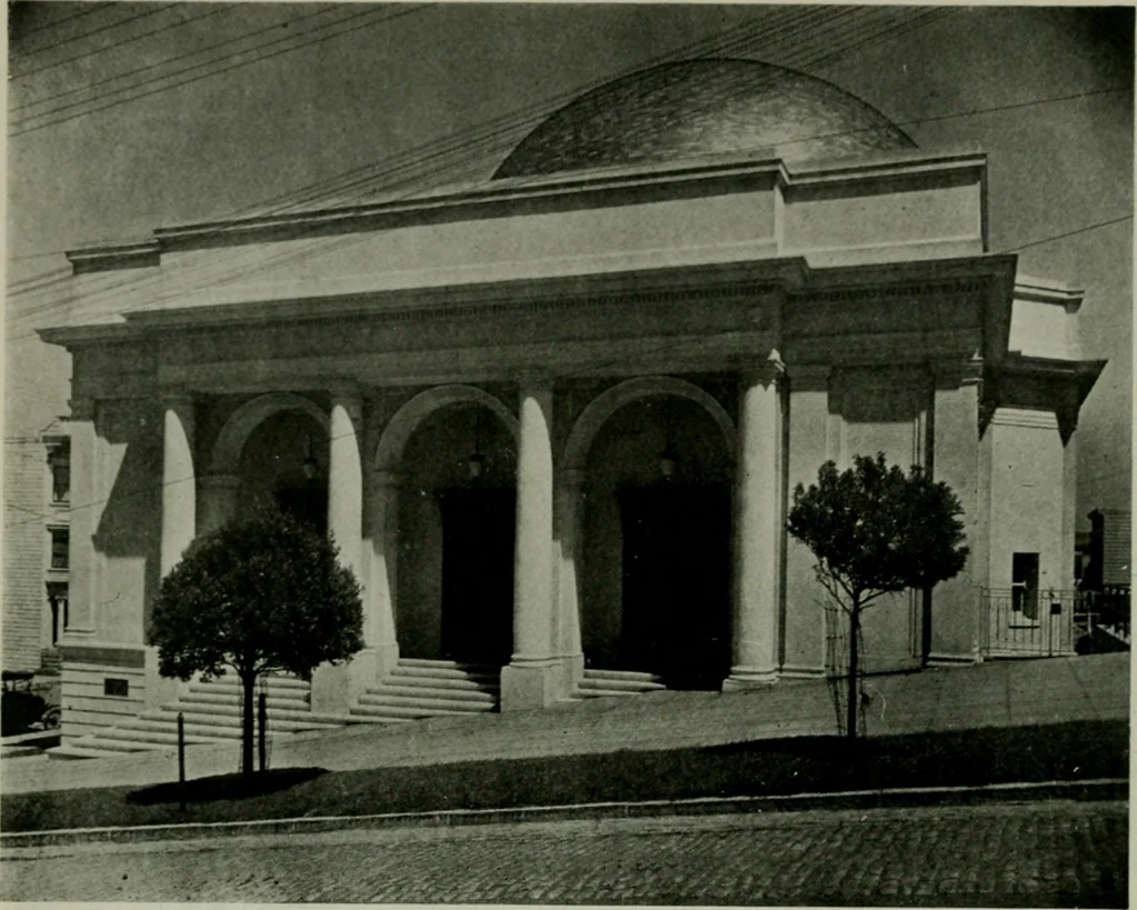 An illustration from The Architect & engineer of California and the Pacific Coast, 1905, leaf 69