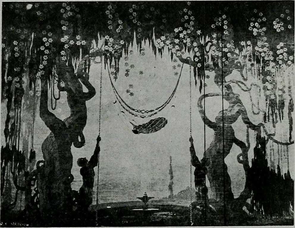 An illustration from The Architect & engineer of California and the Pacific Coast, 1905, leaf 694