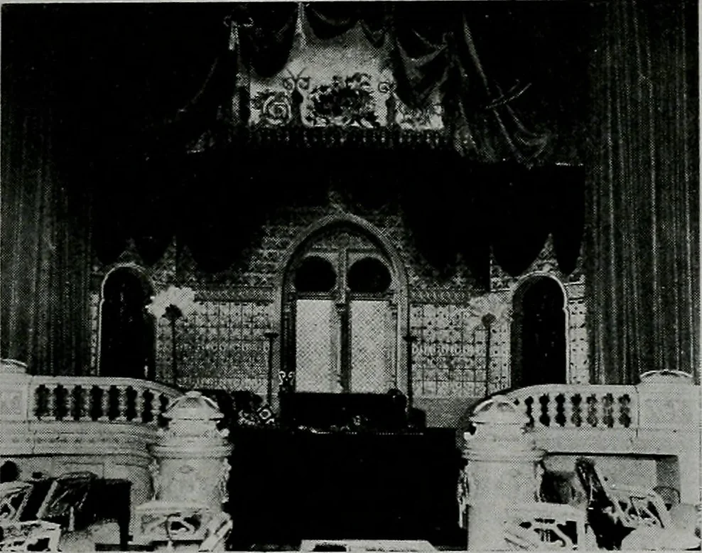 An illustration from The Architect & engineer of California and the Pacific Coast, 1905, leaf 696