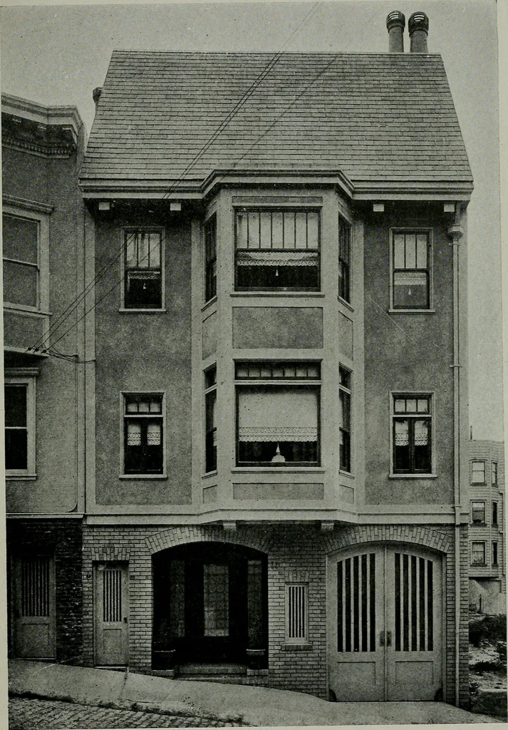 An illustration from The Architect & engineer of California and the Pacific Coast, 1905, leaf 72