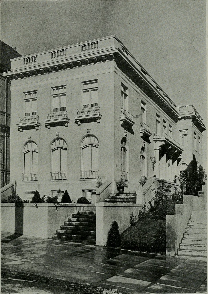 An illustration from The Architect & engineer of California and the Pacific Coast, 1905, leaf 74