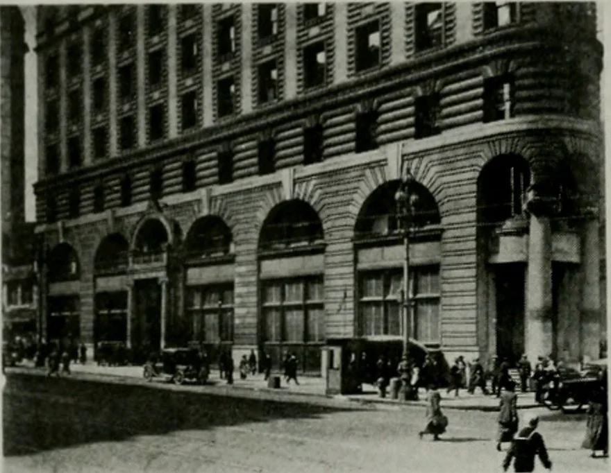 An illustration from The Architect & engineer of California and the Pacific Coast, 1905, leaf 741