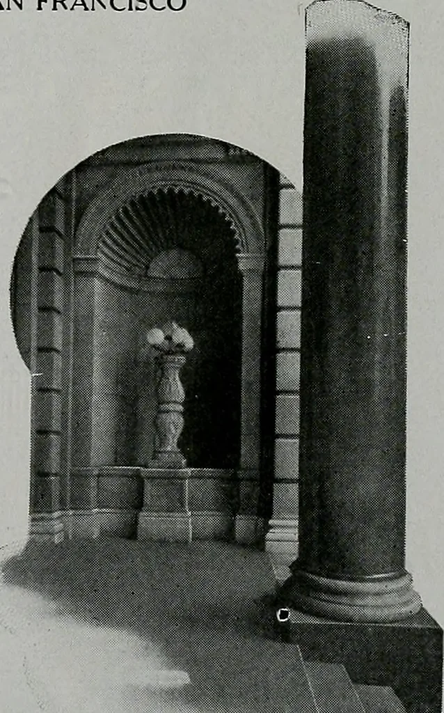 An illustration from The Architect & engineer of California and the Pacific Coast, 1905, leaf 744