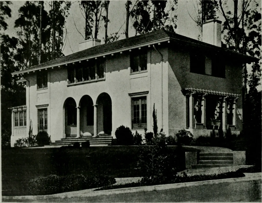 An illustration from The Architect & engineer of California and the Pacific Coast, 1905, leaf 789