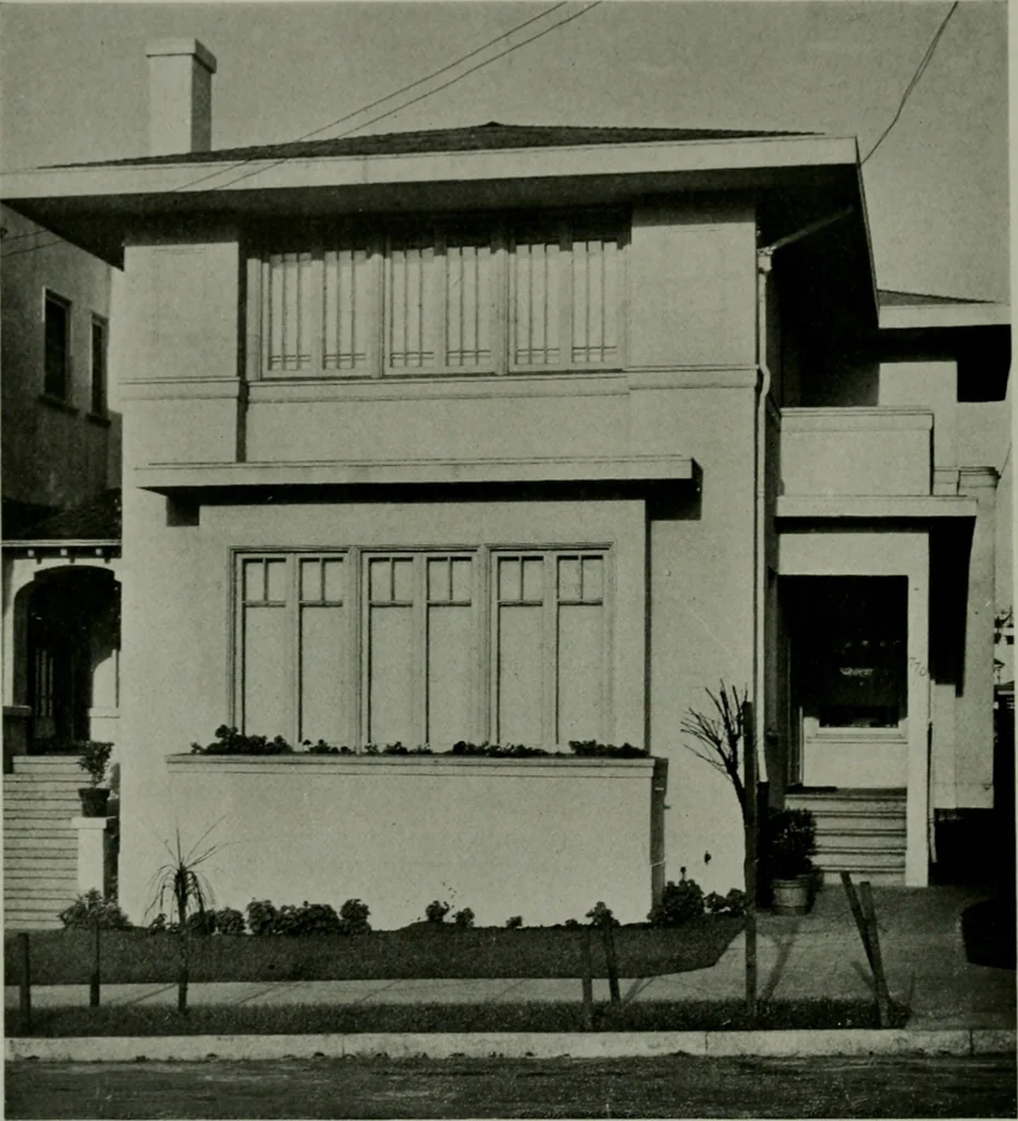 An illustration from The Architect & engineer of California and the Pacific Coast, 1905, leaf 79