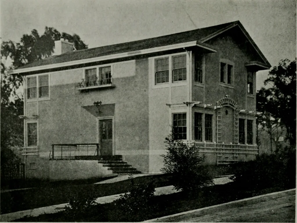 An illustration from The Architect & engineer of California and the Pacific Coast, 1905, leaf 791