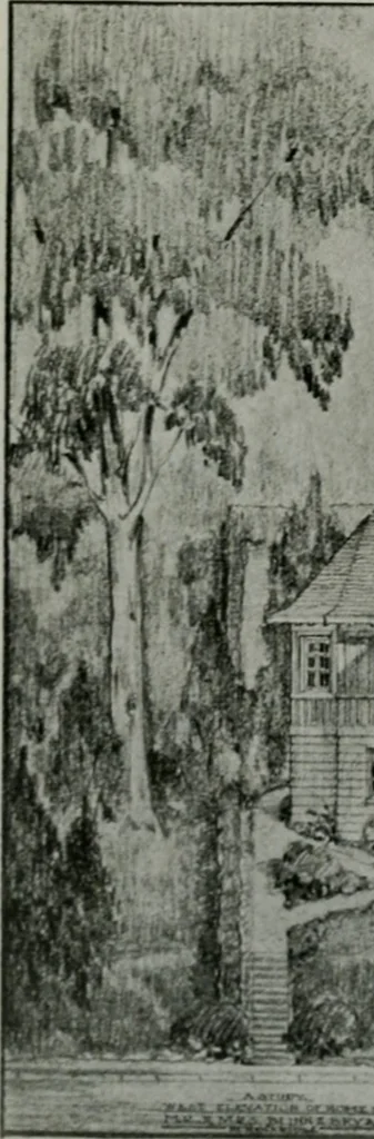An illustration from The Architect & engineer of California and the Pacific Coast, 1905, leaf 791
