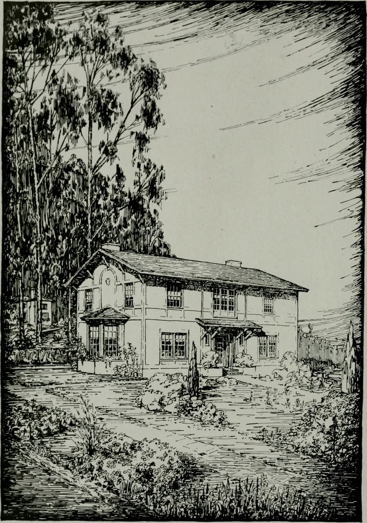 An illustration from The Architect & engineer of California and the Pacific Coast, 1905, leaf 793