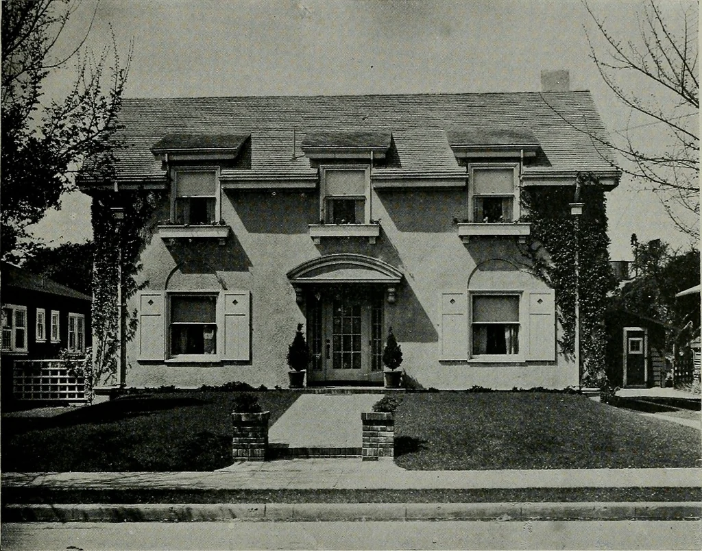 An illustration from The Architect & engineer of California and the Pacific Coast, 1905, leaf 80