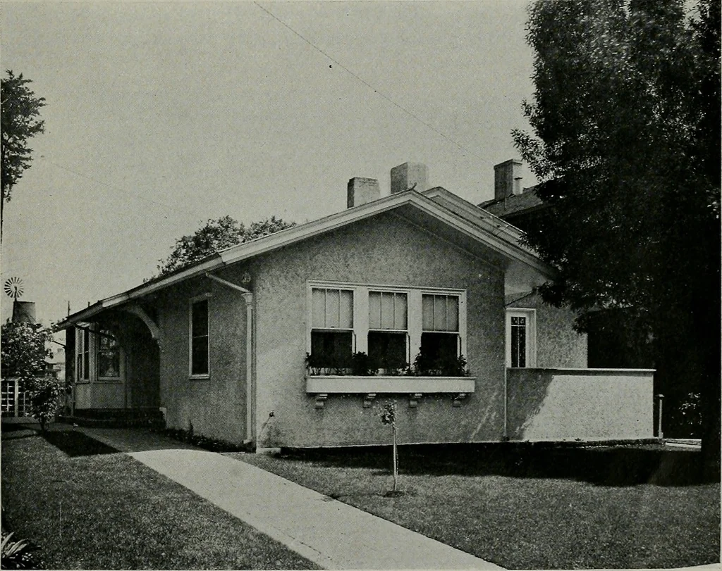 An illustration from The Architect & engineer of California and the Pacific Coast, 1905, leaf 80
