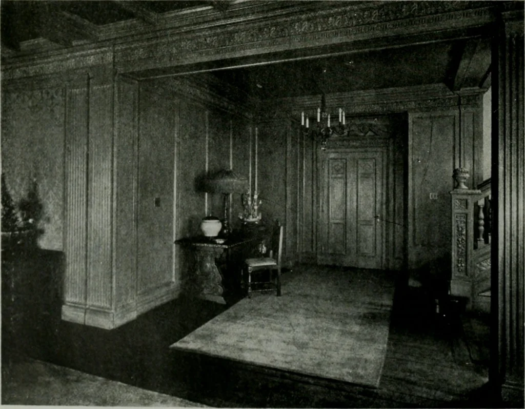 An illustration from The Architect & engineer of California and the Pacific Coast, 1905, leaf 805