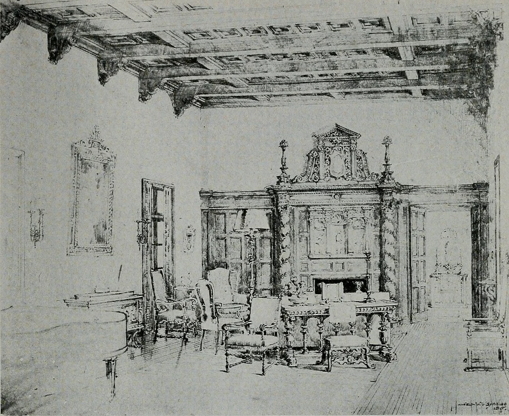 An illustration from The Architect & engineer of California and the Pacific Coast, 1905, leaf 820
